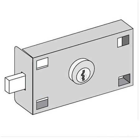 Salsbury Industries Salsbury Industries 3775 Master Commercial Lock for Private Access of FL 4C Horizontal Mailbox and Parcel Locker with 2 Keys 3775